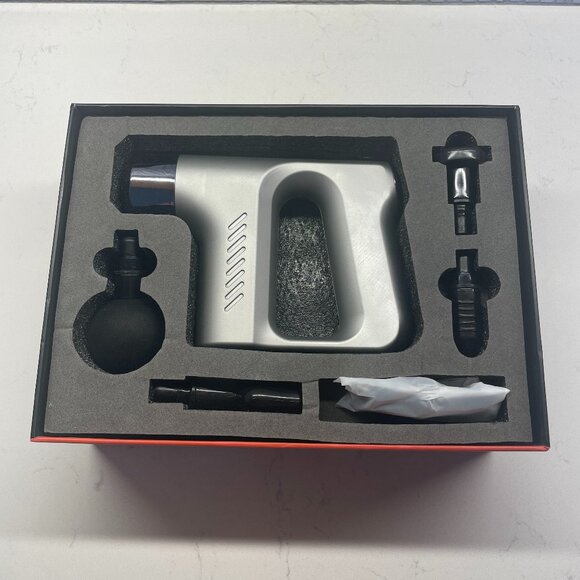 Warm‎ Relax Recovery Massage Gun, Max Grip, NWT - Picture 1 of 3